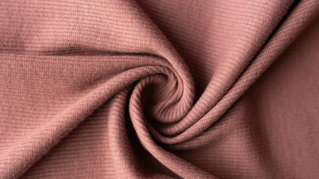 Wide Rib Knit Fabric